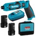 MAKITA TD022DSE Aku rázový šroubovák v tašce Li-ion (7,2V/2x1,5Ah)