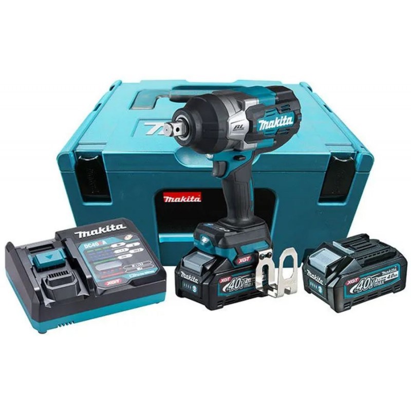 MAKITA TW001GM201 Aku rázový utahovák 3/4" Li-ion XGT, 2x 40V/4,0Ah MAKITA TW001GM201 Aku rázový utahovák 3/4" Li-ion XGT, 2x 40V/4,0Ah