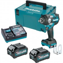 MAKITA TW007GM201 Aku rázový utahovák 1/2"Li-ion XGT ( 2x 4,0Ah/40V) Makpac