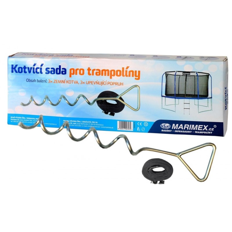 MARIMEX kotvicí sada pro trampolíny 3 ks 19000035