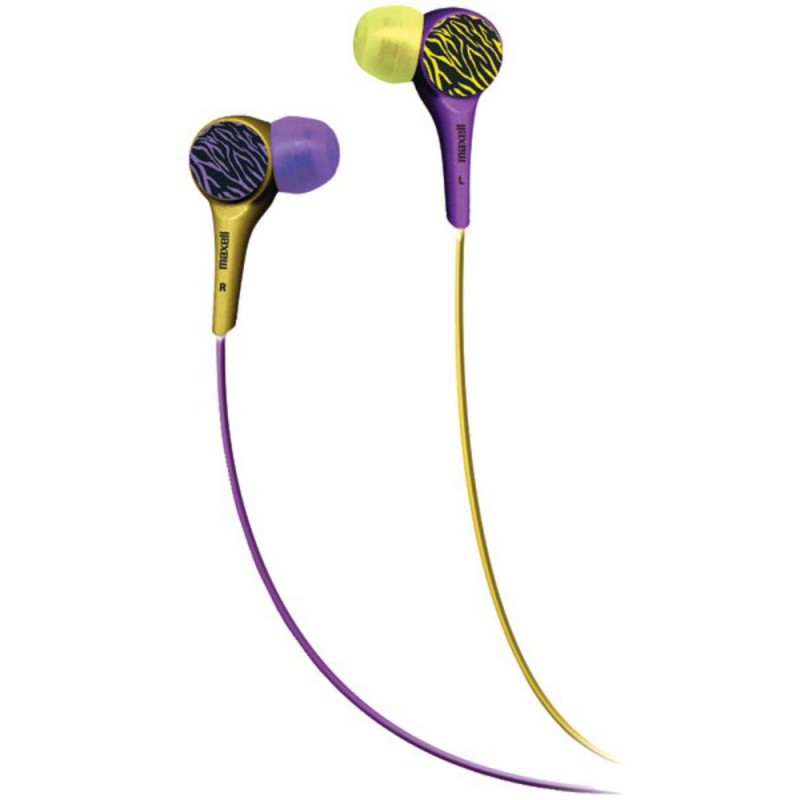 MAXELL 303602 AUDIO WILD PUR/YEL Sluchátka 35043606