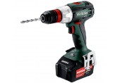 Metabo 602104500 BS 18 LT Quick Akumulátorový vrtací šroubovák 18V 2X4AH LI-ION; MetaBOX