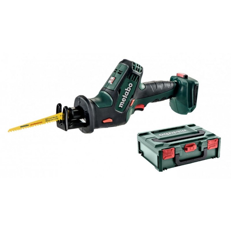 Metabo 602266840 SSE 18 LTX Compact Akumulátorová pila ocaska, MetaBOX Metabo 602266840 SSE 18 LTX Compact Akumulátorová pila ocaska, MetaBOX