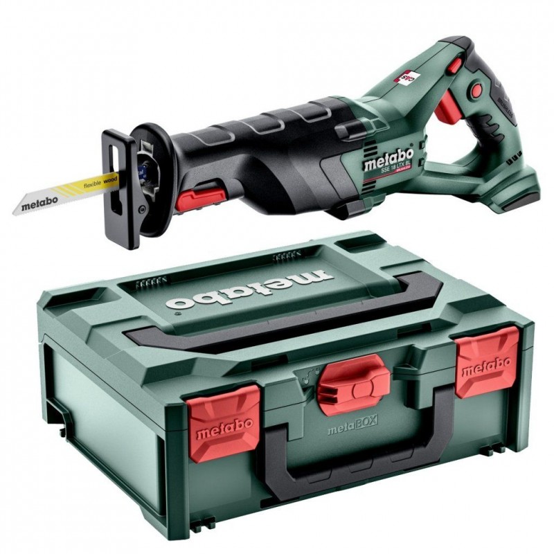 Metabo 602267840 SSE 18 LTX BL Akumulátorová pila ocaska 18V, MetaBOX Metabo 602267840 SSE 18 LTX BL Akumulátorová pila ocaska 18V, MetaBOX