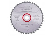 Metabo Precision Cut Wood Professional Pilový kotouč 254x30, Z40 WZ 20° 628059000