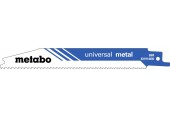 Metabo 631914000 "Universal metal" 5 Plátky pro pily ocasky na kov 150 x 0,9 mm