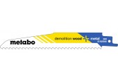 Metabo 631925000 "Demolition wood + m" 5 Plátků pro pily ocasky na kov a dřevo 150 x 1,6