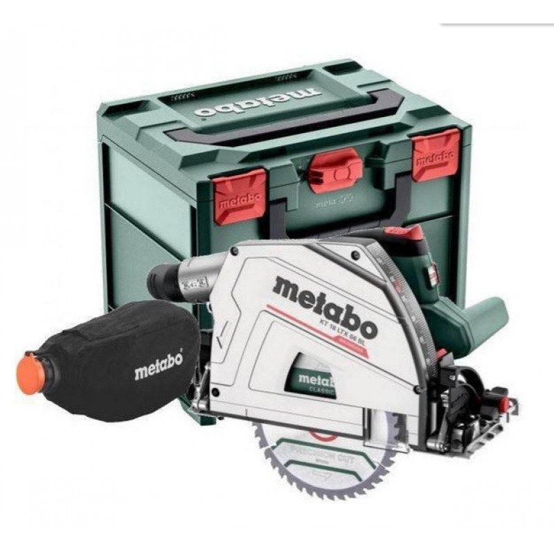 Metabo KT 18 LTX 66 BL Aku ponorná kotoučová pila (18V/165mm/bez aku) MetaBOX, 601866840