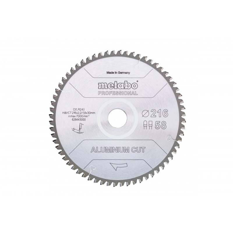 Metabo Aluminium Cut - Professional pilový kotouč 216 x 30 x 1.8 mm 628443000