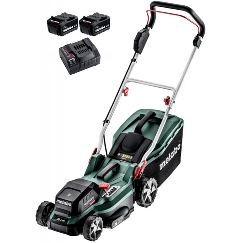 Metabo RM 36-18 LTX BL 36 Aku sekačka na trávu (18V/2x5,2Ah) 601716650 Metabo RM 36-18 LTX BL 36 Aku sekačka na trávu (18V/2x5,2Ah) 601716650