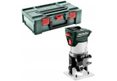 Metabo FMV 18 LTX BL 8 Aku. fréza na hrany, 6mm, 8mm, s kleštinou, MetaBOX 145, 601742840