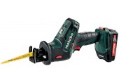 Metabo SSE 18 LTX COMPACT Akumulátorová pila ocaska (18V/2x2,0Ah) Li-ion, 602266500