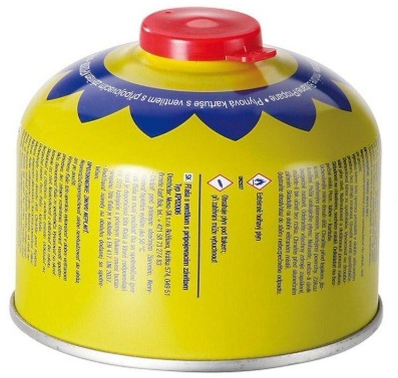 MEVA Plynová kartuše 230g BUTAN se závitem 7/16", typ: KP02006