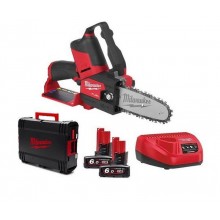 Milwaukee M12 FHS-602X Řetězová pila 2x6.0 Ah , HD Box 4933472212