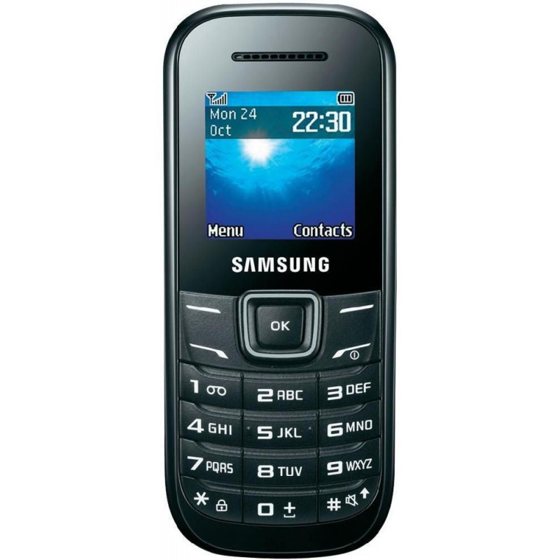 SAMSUNG Mob.tel. GT E1200 Black 30011231 SAMSUNG Mob.tel. GT E1200 Black 30011231