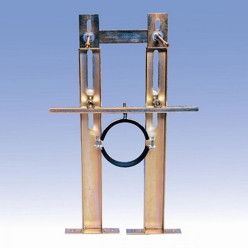 SANELA Rám SLR 03Z pro zděné příčky, závěsná WC se splachovačem SLW 01NK 08033