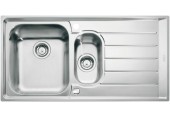 BAZAR Franke Neptun NEX 651/2, 1000x510 mm, nerezový dřez 101.0120.275 OHNUTÝ ROH!!