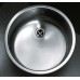 NORMA 526-UT dřez kruhový s přepadem, nerez, R=40 cm