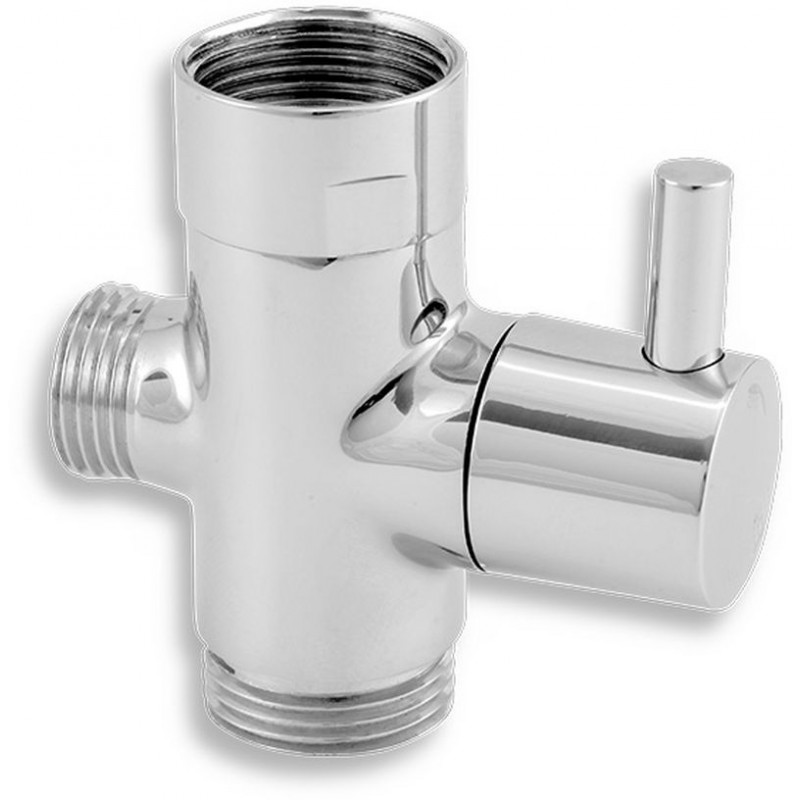 NOVASERVIS keramický přepínač vanové panelákové baterie chrom PR/94475,0