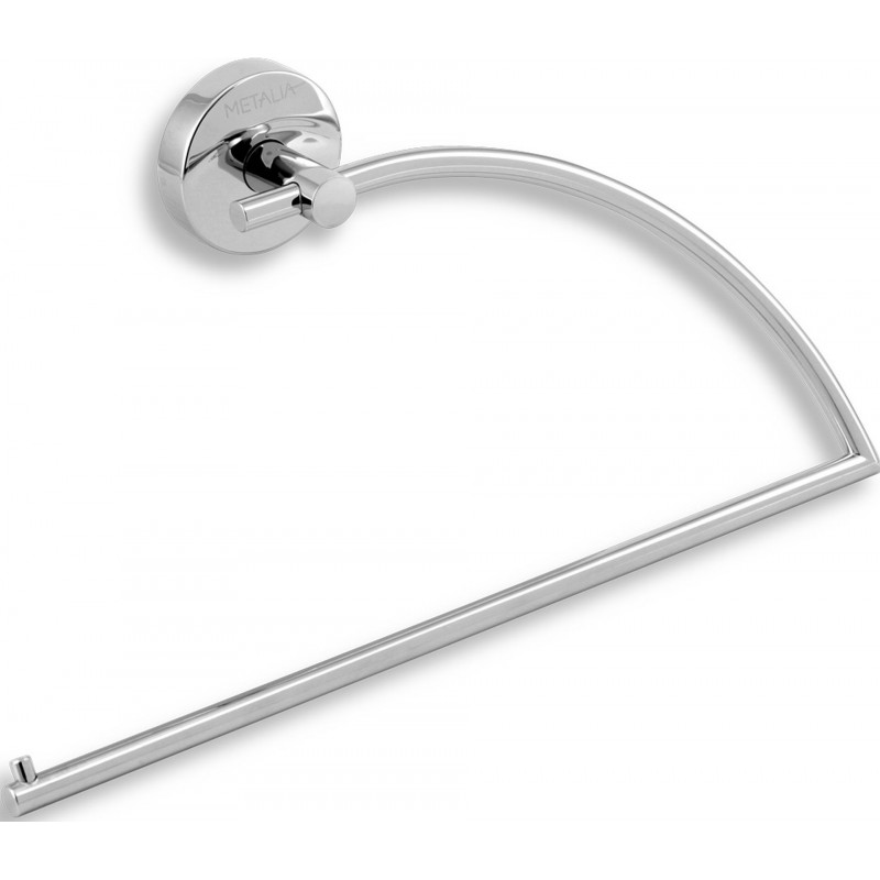 NOVASERVIS METALIA 11 Půlkruhový držák ručníků 0103,0