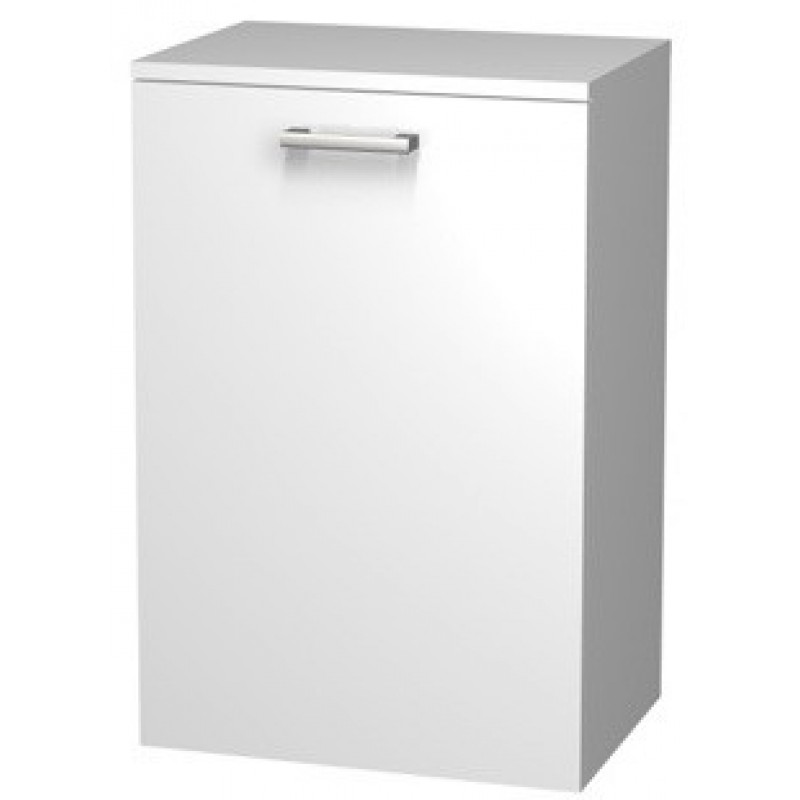 INTEDOOR nízká koupelnová skříňka 50 cm závěsná, bílá, úchytka TN/G, NY SN 50 K 01 TN/G