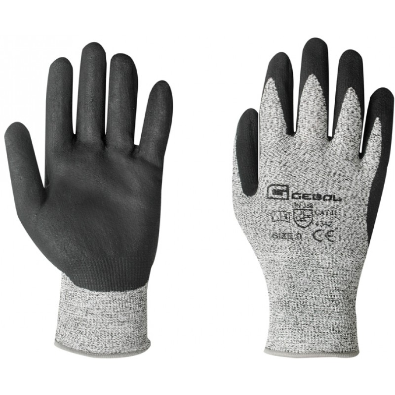 Pracovní protiprořezové rukavice CUT SAFE vel. 9 - blistr