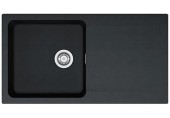 BAZAR Franke Orion OID 611, 940x510 mm, tectonitový dřez, černá 114.0288.543 POŠKOZENÉ NA OKRAJÍCH!!