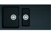 BAZAR Franke Orion OID 651, 1000x510 mm, tectonitový dřez, černá 114.0288.592 POŠKOZENÝ OBAL,POVRCHOVÁ VADA