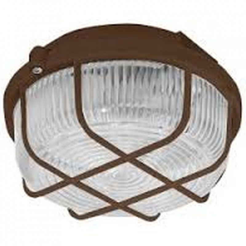 PANLUX KRUH přisazené stropní a nástěnné svítidlo 100W, hnědá SKP-100/H