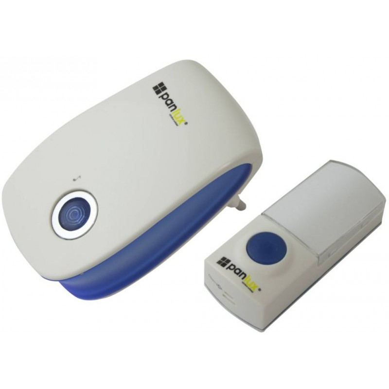 PANLUX ZVONEK bezdrátový 32melodií, modrý H-228/M