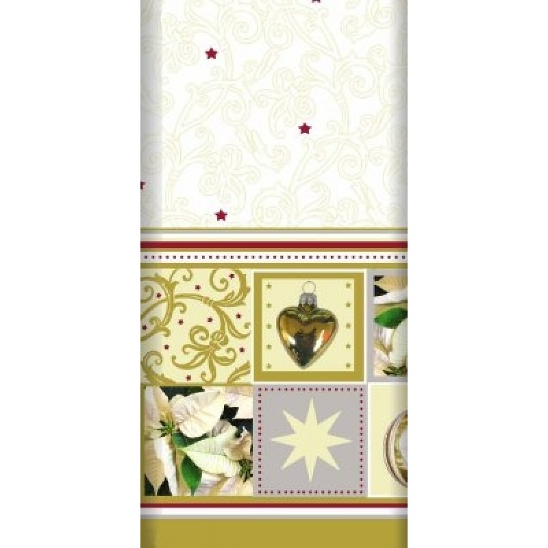 PAPSTAR Vánoční ubrus "X-mas Chess"