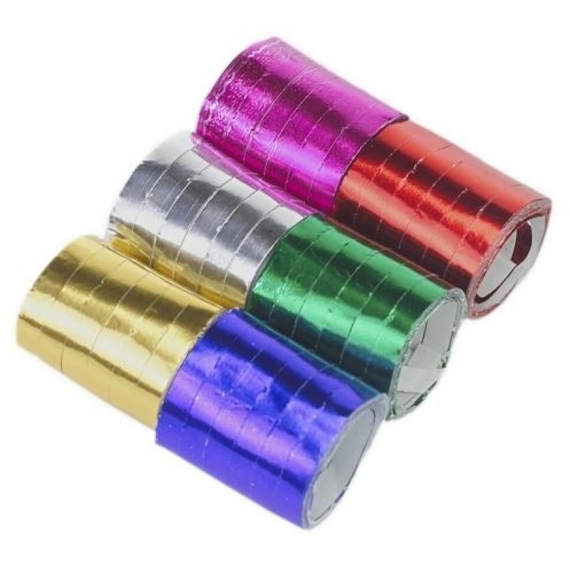 PAPSTAR Party stuha 6 ks, 4 m "METALLIC" mix barev PAPSTAR Party stuha 6 ks, 4 m "METALLIC" mix barev