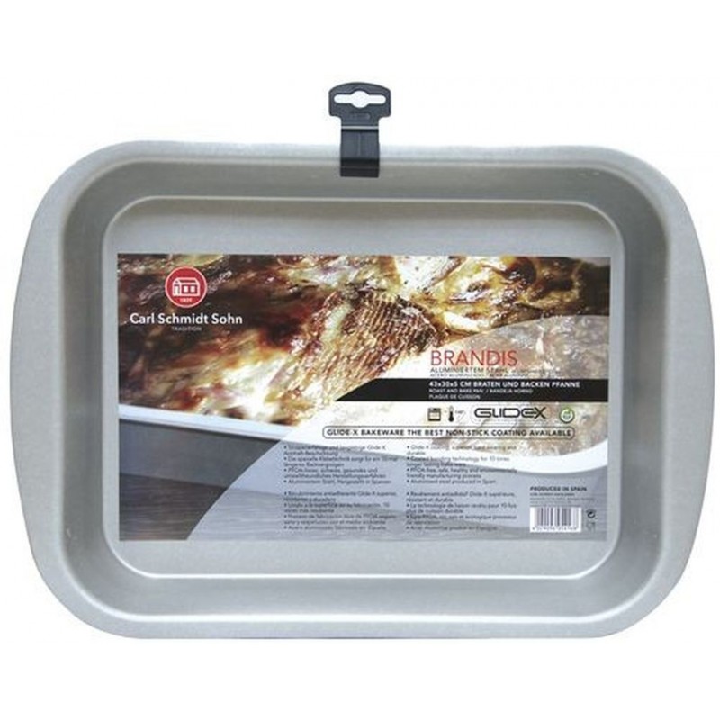 CS SOLINGEN BRANDIS plech na pečení, 43x30x5 cm CS-054168
