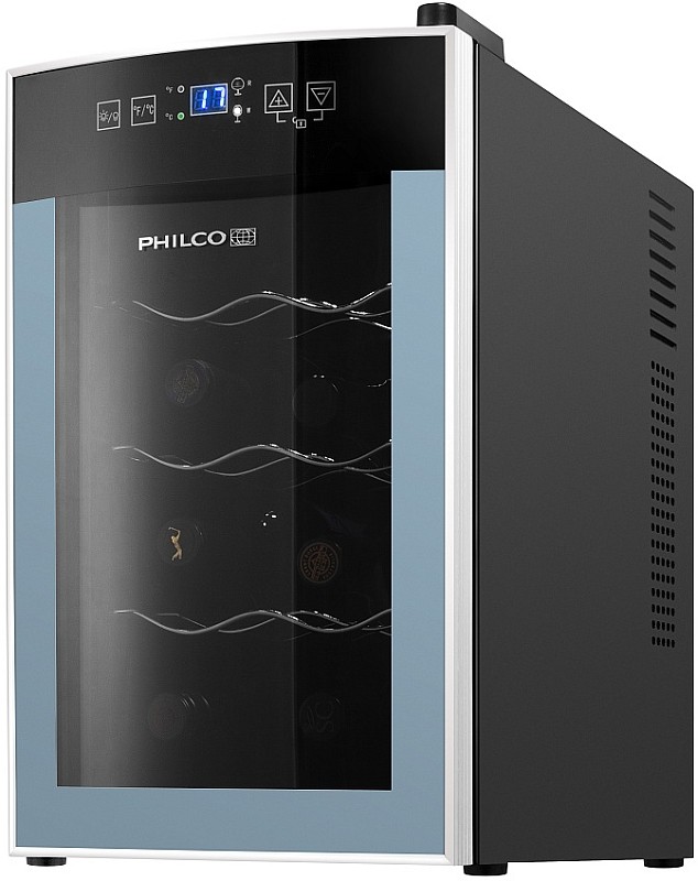 PHILCO PW 8 Vinotéka, černá, 8 lahví 40028205 PHILCO PW 8 Vinotéka, černá, 8 lahví 40028205