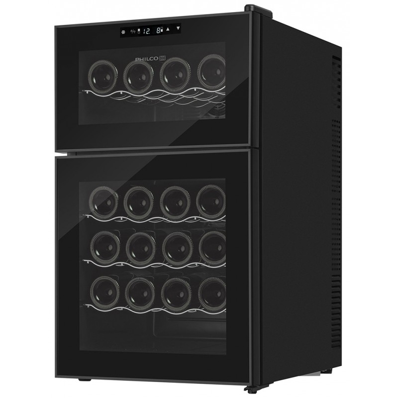 PHILCO PW 24 FD dvouzónová vinotéka 40040164 PHILCO PW 24 FD dvouzónová vinotéka 40040164