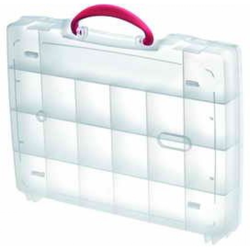 Plastový organizér 325x255x56mm 21 pozic s držadlem PP1932 Plastový organizér 325x255x56mm 21 pozic s držadlem PP1932