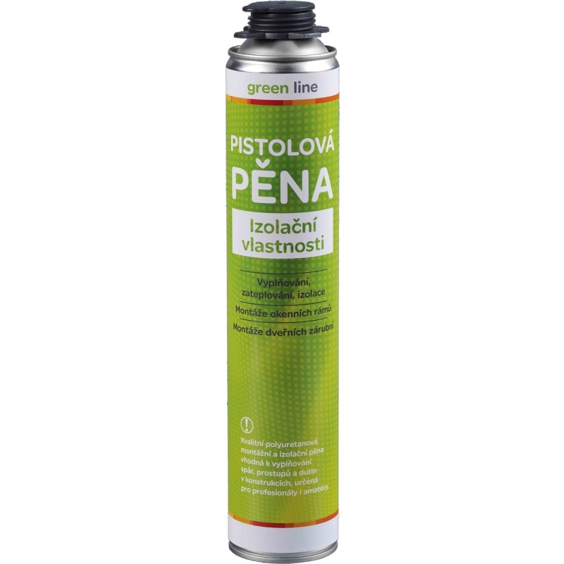 Den Braven - pistolová montážní pěna 750 ml dóza 40220GR