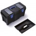 Prosperplast CALIBER Plastový kufr na nářadí modrý, 550 x 267 x 270 mm N22S