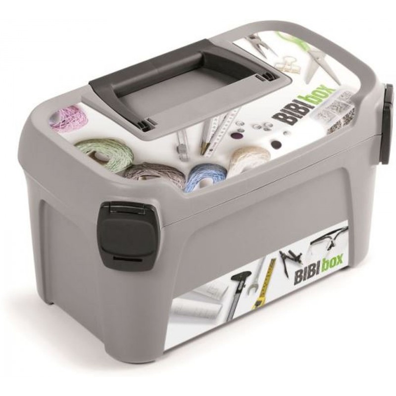 Prosperplast LINE IML Plastový kufr na nářadí, 380x234x225mm, motiv bibi box NML400