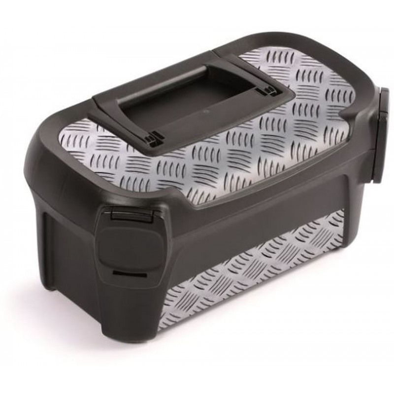 Prosperplast LINE IML Plastový kufr na nářadí, 328x178x160mm, motiv diamond plate NML320 Prosperplast LINE IML Plastový kufr na nářadí, 328x178x160mm, motiv diamond plate NML320