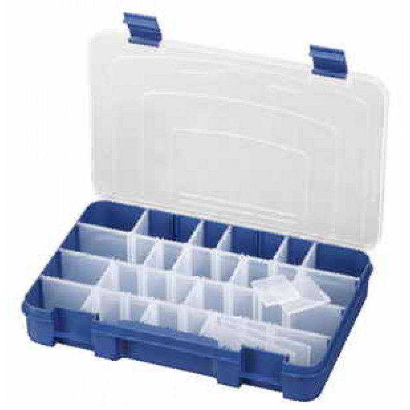 Plastový organizér 276x188x45mm 1-20 pozic PP195 Plastový organizér 276x188x45mm 1-20 pozic PP195