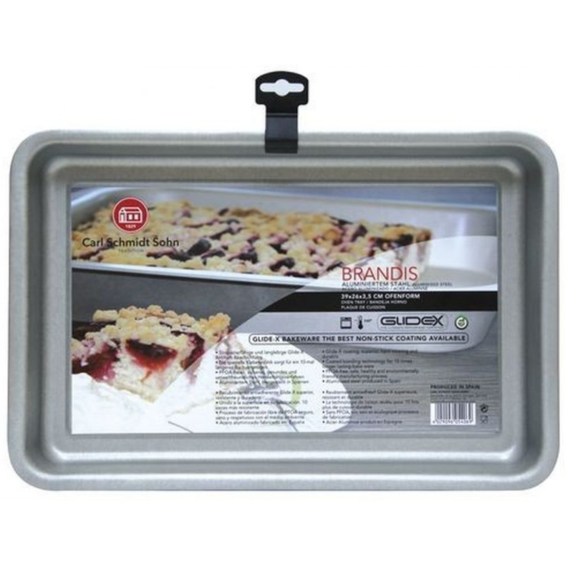 CS SOLINGEN BRANDIS plech na pečení, 39x26x3,5 cm CS-054069 CS SOLINGEN BRANDIS plech na pečení, 39x26x3,5 cm CS-054069
