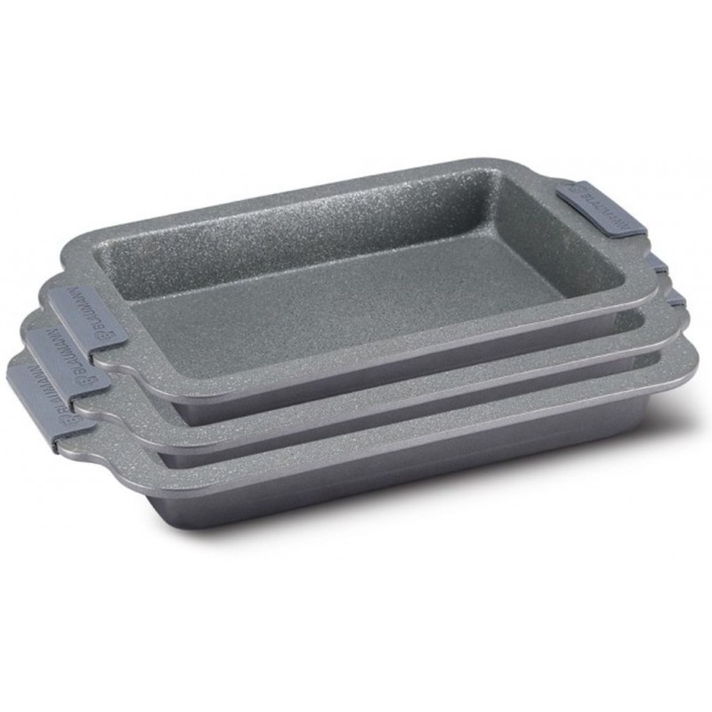 BLAUMANN Gray Granit plech na pečení, sada 3 ks BL-1583 BLAUMANN Gray Granit plech na pečení, sada 3 ks BL-1583