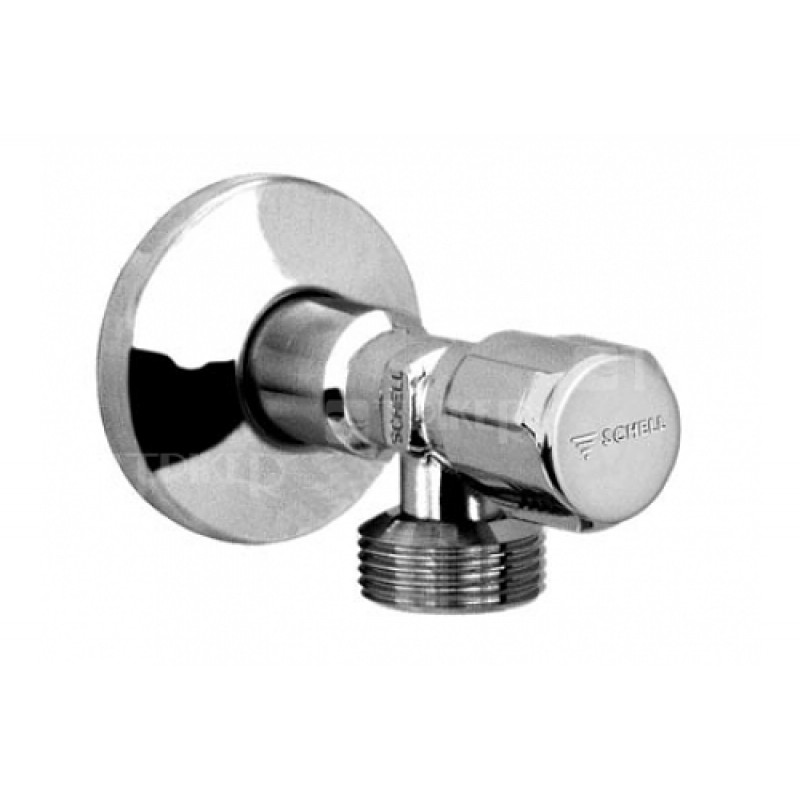 SCHELL COMFORT Pračkový ventil, chrom 1/2"x3/4" 033000699 SCHELL COMFORT Pračkový ventil, chrom 1/2"x3/4" 033000699