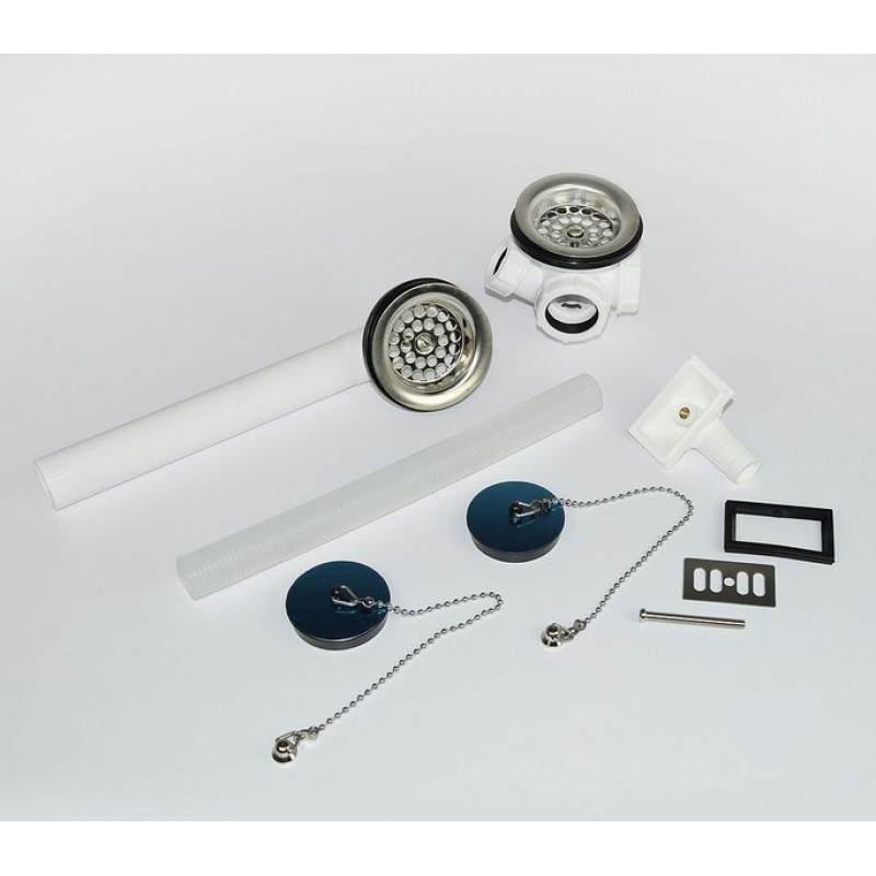 Villeroy & Boch O.NOVO přepadová sada, chrom 94290061 Villeroy & Boch O.NOVO přepadová sada, chrom 94290061