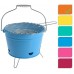 ProGarden BBQ Party Bucket gril přenosný, 27 cm, oranžová KO-Y64950310oran