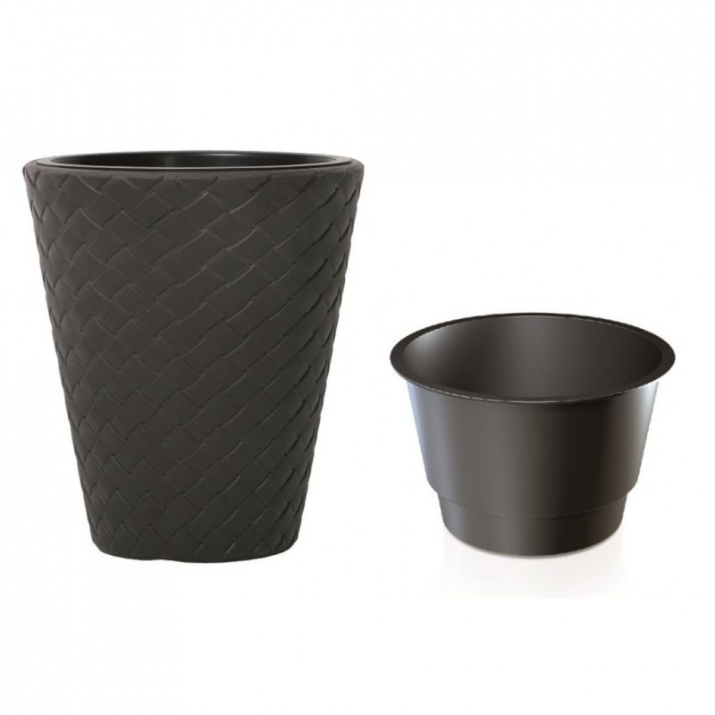 Prosperplast MATUBA Květináč 30x35cm antracit DBMT300