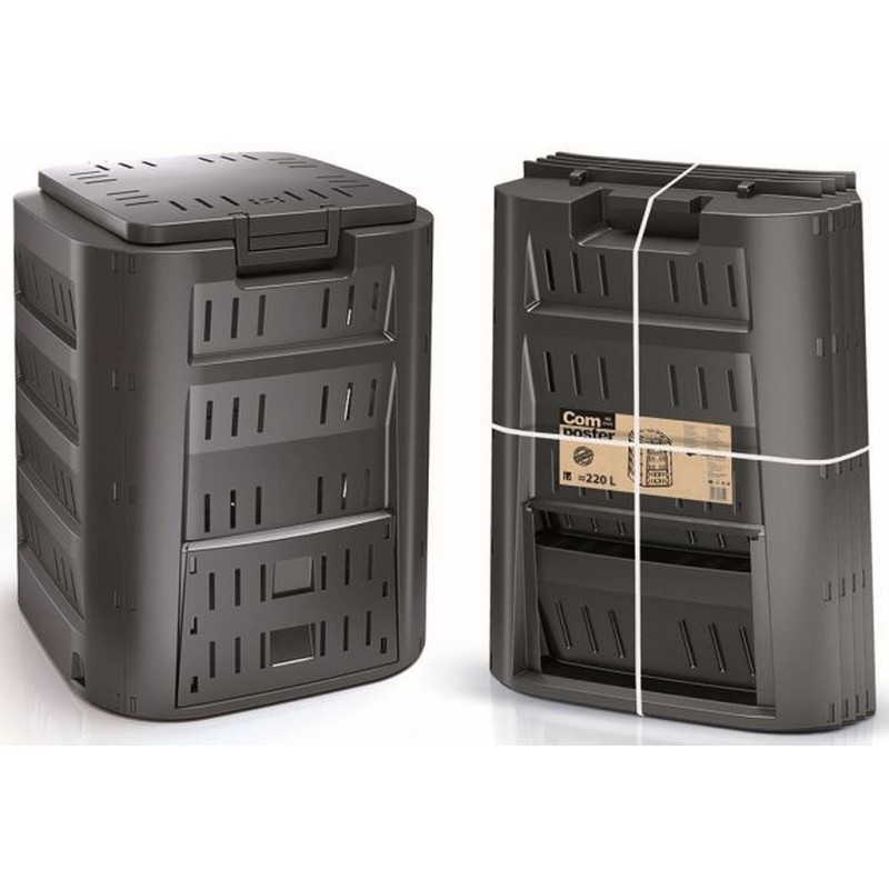 Prosperplast COMPOGREEN Kompostér 220 l, černá IKL220C Prosperplast COMPOGREEN Kompostér 220 l, černá IKL220C