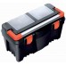 PROSPERPLAST MUSTANG Plastový kufr na nářadí černý, 598 x 286 x 327 mm N25R2A