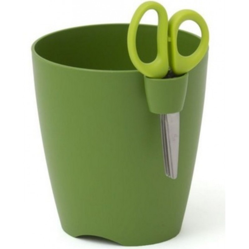 PROSPERPLAST LIMES UNO květináč na bylinky s nůžkami 1,9l, zelený DLU150 PROSPERPLAST LIMES UNO květináč na bylinky s nůžkami 1,9l, zelený DLU150